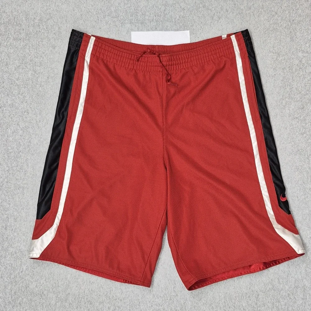 Nike Men Activewear Shorts M Red Basketball H5NAC 11